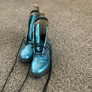 Blue Dr. Martens